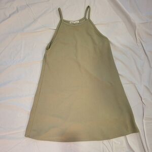 Wallflower Sage Green Summer Slip Dress Medium